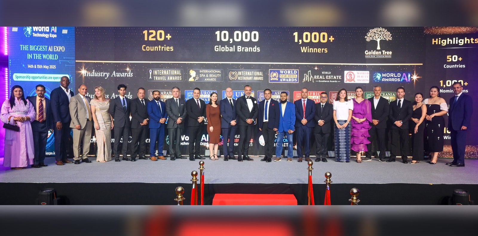 Golden Women Awards gala ceremony — moments of excellence and celebration